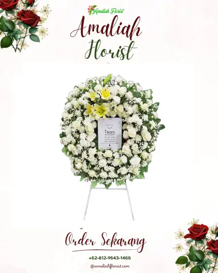 Krans Bunga Duka pematangsiantar